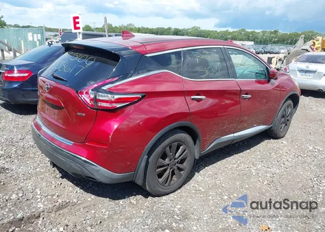 2017 Nissan Murano S from USA, damaged, VIN 5N1AZ2MH7HN160411